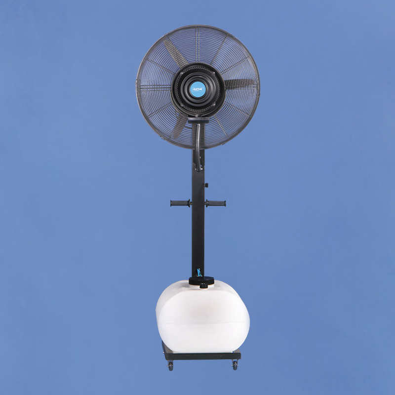 Ventilateur de refroidissement extérieur avec humidificateur